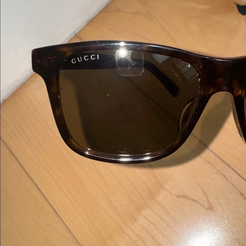 Gucci Black Square Sunglasses